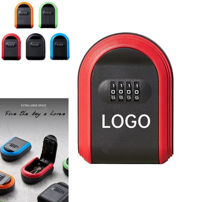 Magnetic Key Holder with Combination Lock