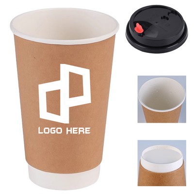 16-Ounce CowhidePaper Cups