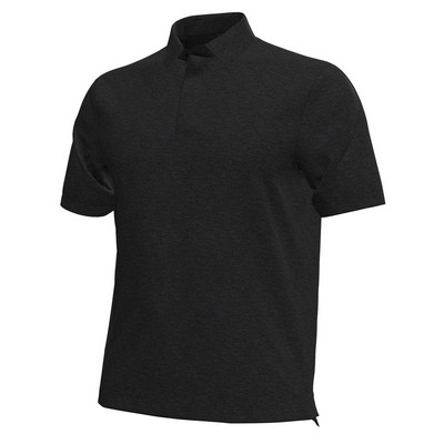 Under Armour® Aura Heather Golf Polo - Black