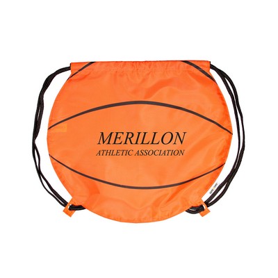 GameTime Basketball Drawstring Bag