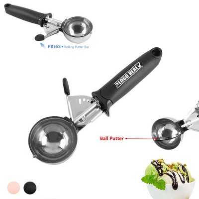 Ice Cream Scoop Spoon w/Putter