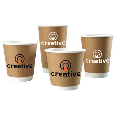 7/9/12Oz. Double Wall Kraft Paper Cup