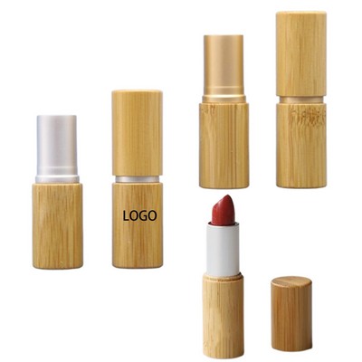 5ml Refillable Empty Bamboo Lipstick Tube/ DIY Lip Balm Tube