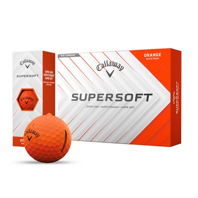 Callaway Super Soft Orange Golf Balls