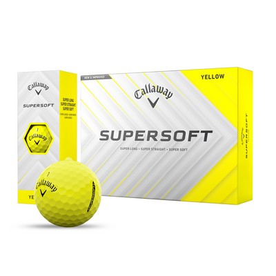 Callaway Super Soft Yellow Golf Balls