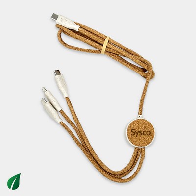 Corq - Eco Friendly Cork Multi-Cable