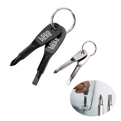 Portable Screwdriver Key Chain