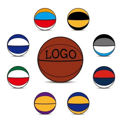 Custom PU Leather Wear-Resistant Professional Street Basketball Size 7 MOQ10PCS