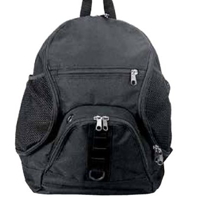 Wave Backpack w/4 Zippered Compartments