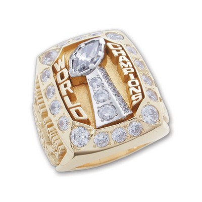 Championship Series Men's Jumbo All-Metal Ring