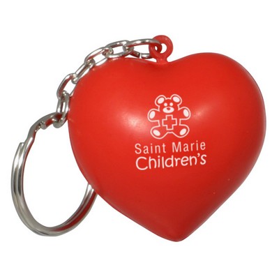 Valentine Heart Stress Reliever Key Chain