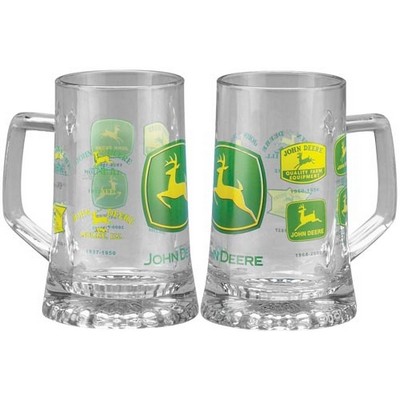 John Deere Logo Historical Logo Glass Mug