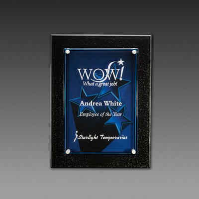 8.5" x 10" AcryliPrint® HD Star Excellence Plaque