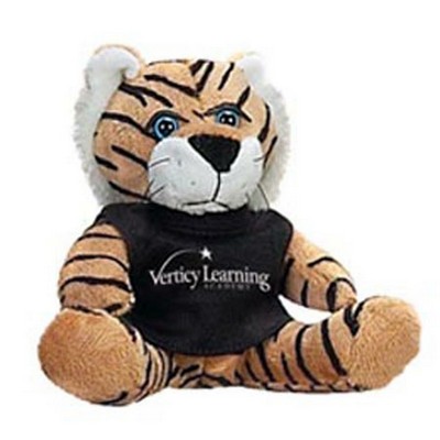 Quincy Tiger Stuffed Animal w/Shirt (5")