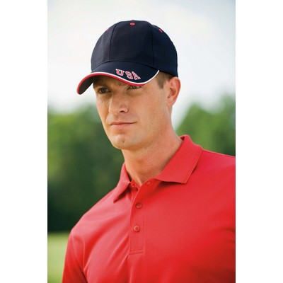 Adams National Sandwich Cap w/ USA Embroidered Accent