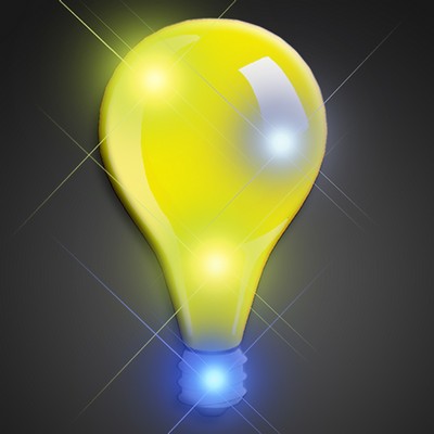 Light Bulb Blinky Pin - BLANK