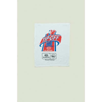 Economical Budget Rally Towel (15" x 18") White (Printed)