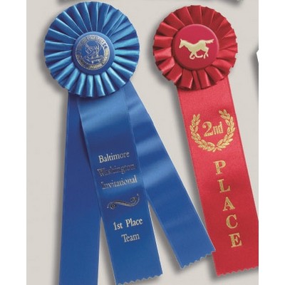 Rosette Award Ribbon