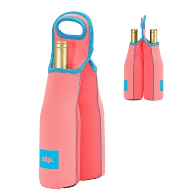 Single Color Double Wine Tote