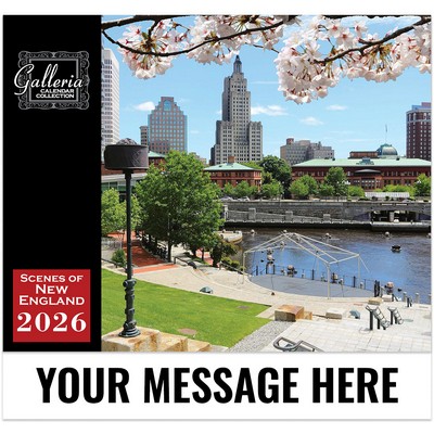 Galleria Wall Calendar 2026 Scenes Of New England