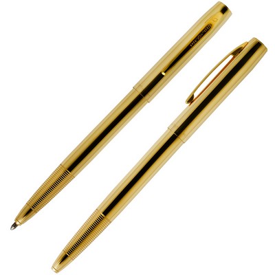 Lacquered Brass Cap-O-Matic M4 Series Space Pen