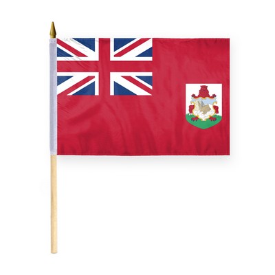 Bermuda Stick Flags 12x18 inch