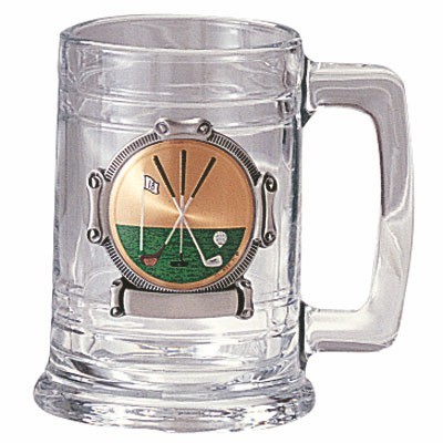 Glass Tankard w/2" Insert