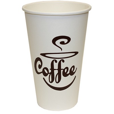 16 Oz. White Paper Cup