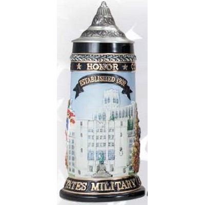 Military Stein Mug w/Pointed Lid