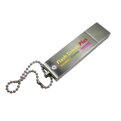 128MB Stick USB Flash Drive With Chain