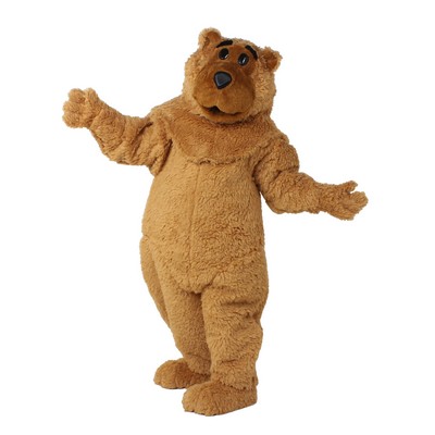 Curley Boris Bear Mascot Costume