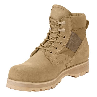 Desert Tan 6" Military Work Boot