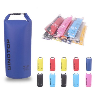 Foldable waterproof tube bag