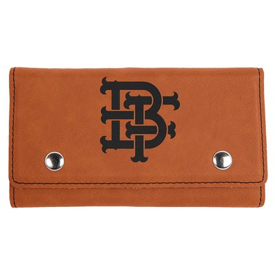 Rawhide Leatherette Card & Dice Set