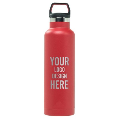 Personalized Laser Engraved RTIC 20 oz Water Bottle - Powder Coated