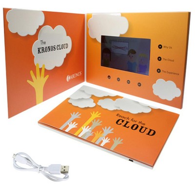 Mimosa 5" LCD Video Bi-fold Brochure