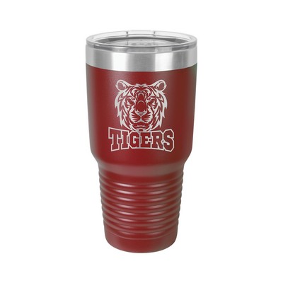 30 Oz. Maroon Polar Camel Ringneck Tumbler