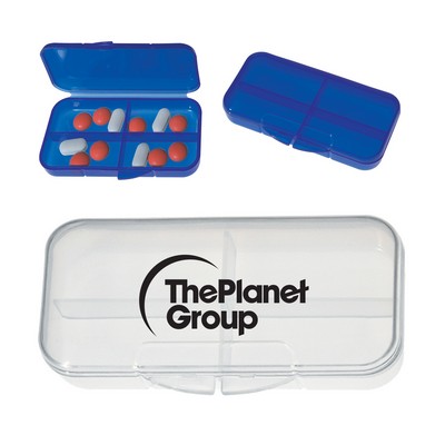 Rectangular Shape Pill Holder