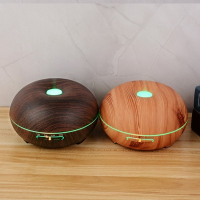 10 Oz. Wood Grain Oil Diffuser Humidifier