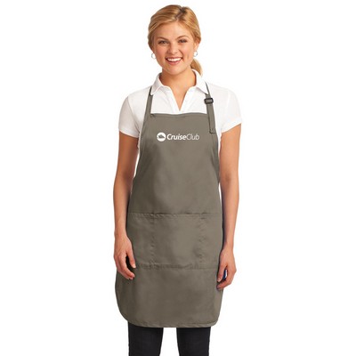 Port Authority® Easy Care Full-Length Apron with Stain Release