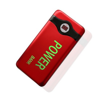 10000 mA LED Light LOGO Power Bank