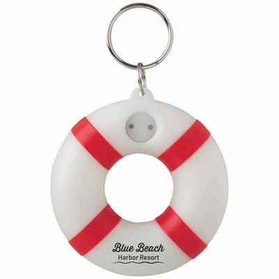 Light Up Floating Lifesaver Keytag