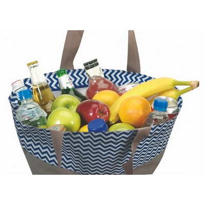 Mannitok® Chevron Jumbo Cooler Tote Bag