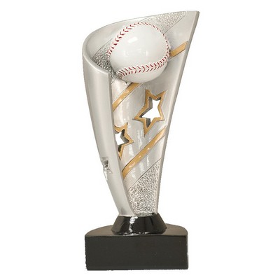 7" Banner Resins Baseball Trophy