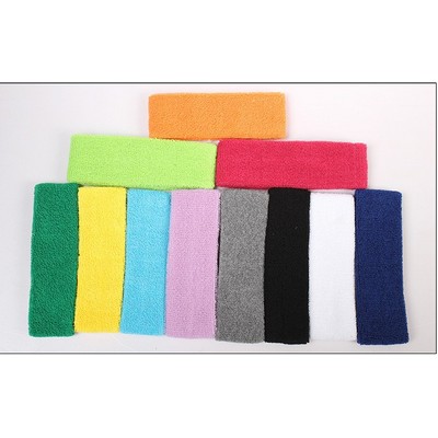 Striped Sweatbands Set, Sports Headband