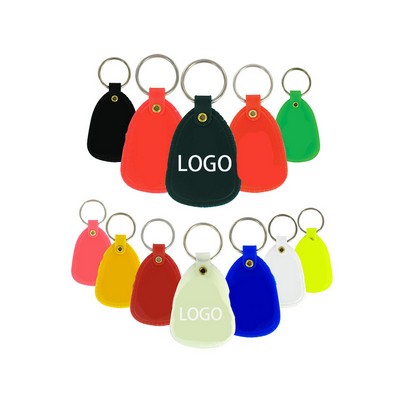 2 7/20"x1 11/20" Plastic Key Tag