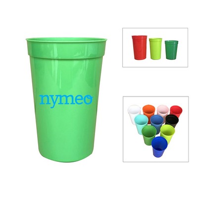 12 Oz Reusable Plastic Stadium Cup