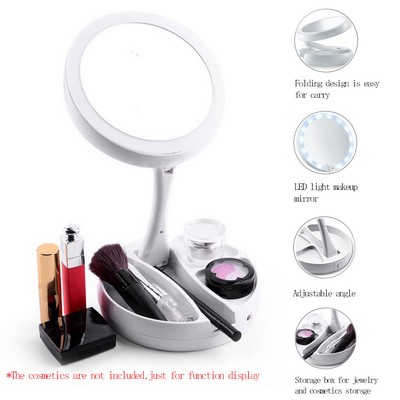 LED Folding Mirror