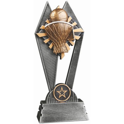 8" Basketball Sun Ray Award