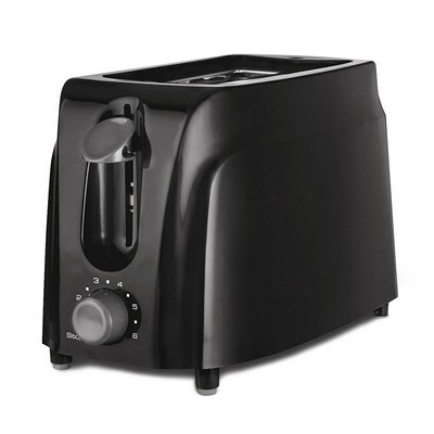 Black 2 Slice Cool Touch Toaster